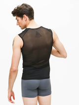 Pullover Tank with Power Mesh Back - MENS