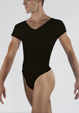 V-Neck Leo with Built-in Dance Belt - MENS