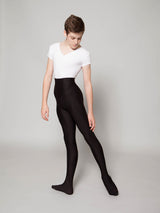 V-Neck Leo with Built-in Full Seat Dance Belt - MENS