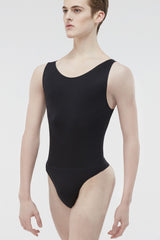 Wide neck Leo with build in dance belt - MENS