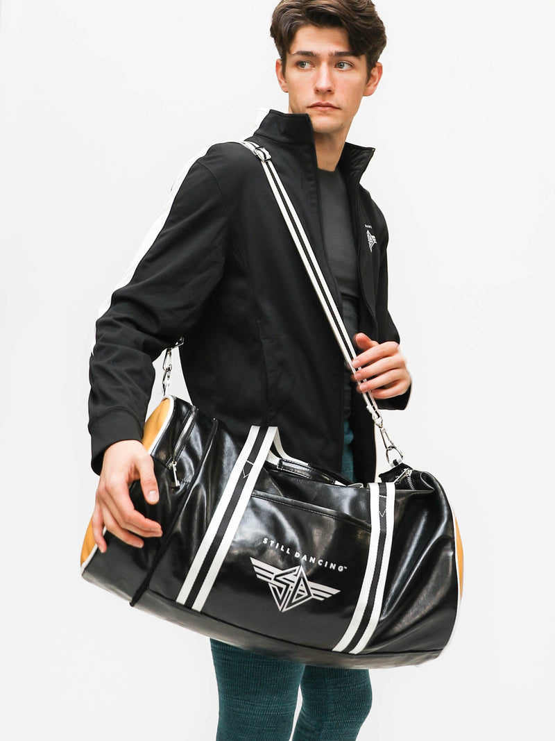 Still Dancing Faux Leather Duffle